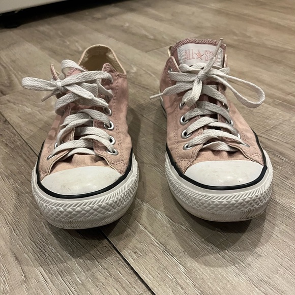 Converse All Star Pink Canvas Sneakers 6.5 Mens - Picture 3 of 12
